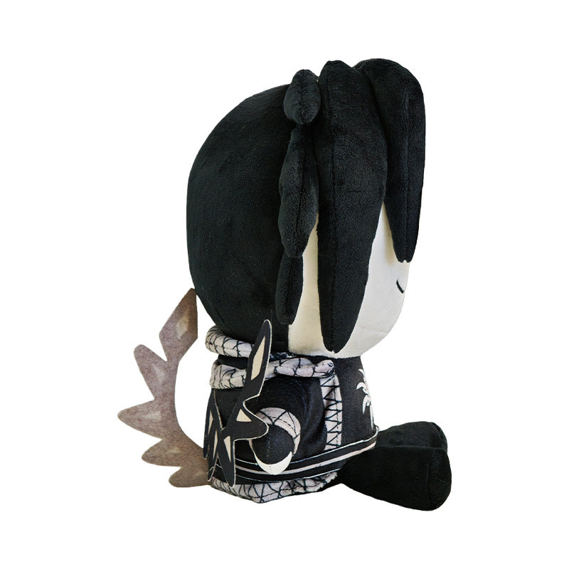 New Two-Time Plush Black Ring Boy Toy