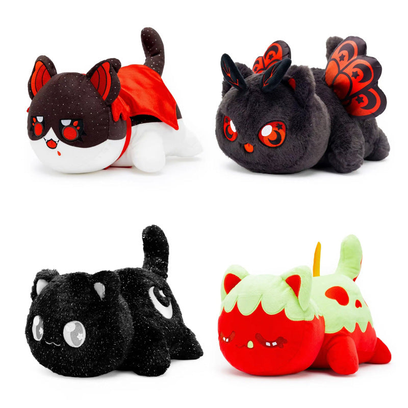 New Cute Red Apple Cat Plush Toy